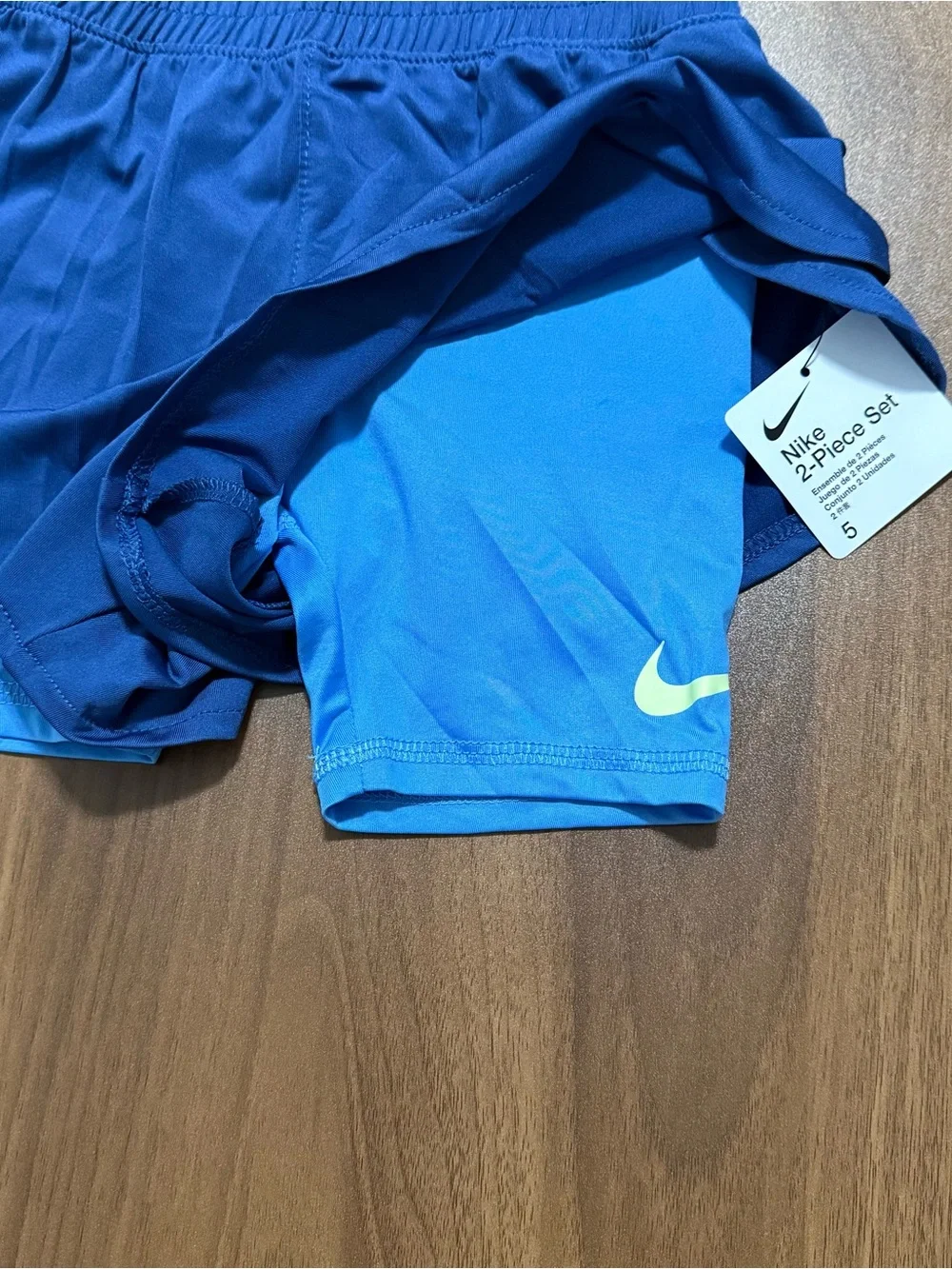 Nike Girls 2 Piece Matching Outfit Set Size 5 New